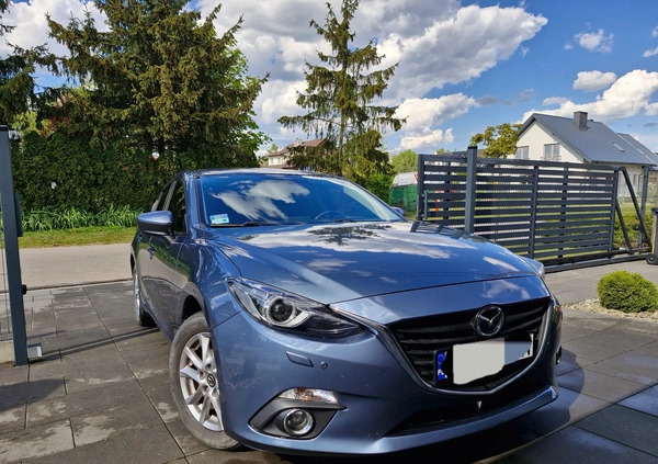 Mazda 3 cena 42500 przebieg: 198000, rok produkcji 2015 z Pabianice małe 46